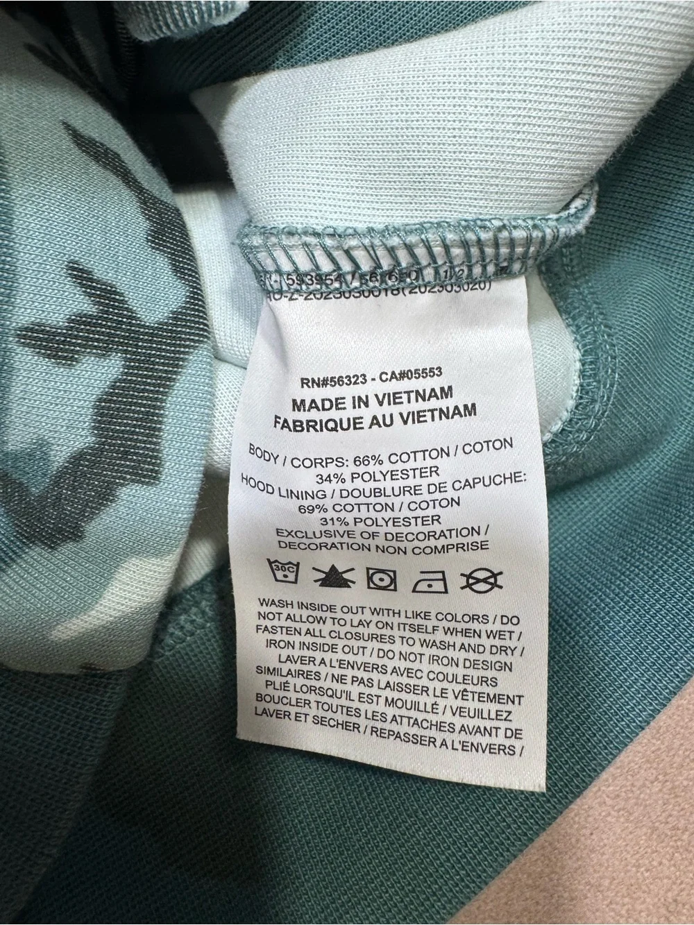 Nike Youth Sportswear Tech Fleece Camo Full-Zip Hoodie